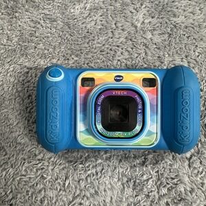 VTech KidiZoom Camera Pix - Blue (TESTED & WORKING)  Kids Camera Digital